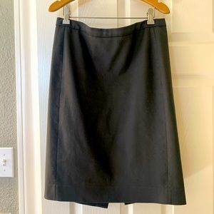 J. Crew Gray Pencil Skirt